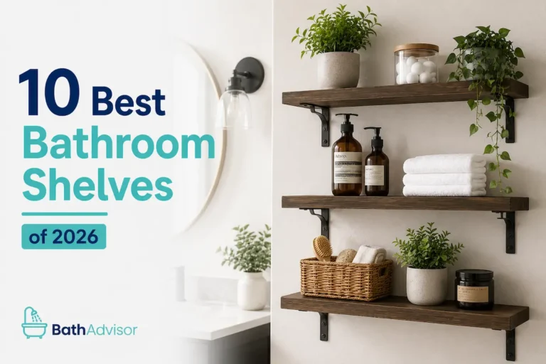 10 Best Bathroom Shelves 2026 – Expert Picks for Smart Bathroom Organization